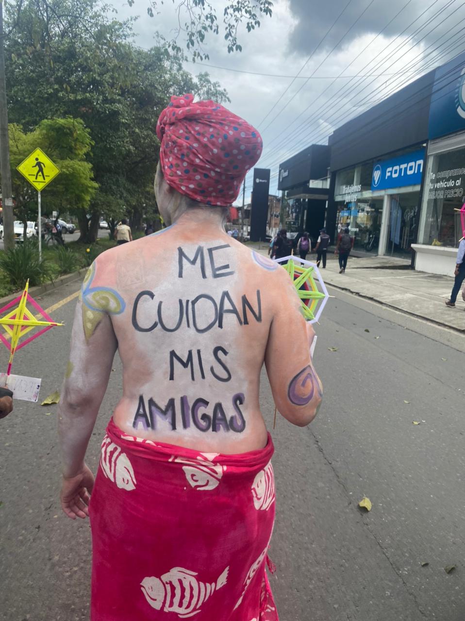 Mujeres se movilizan en defensa de la vida y los territorios en Popayán