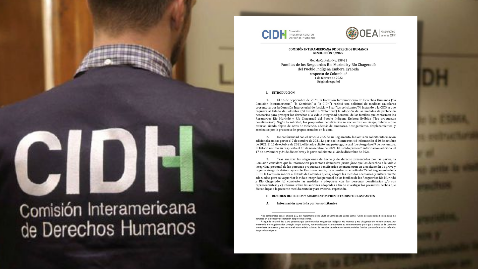 CIDH Otorgó Medidas Cautelares A Favor De Familias Indígenas De ...